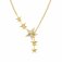 Nomination TrueJoy Silver Gold Plated Star Cz Necklet