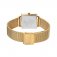 Ladies Bering Stainless Steel Gold Plate Bracelet Watch.