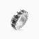 Thomas Sabo Silver Skull Band Ring (U)