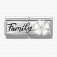 Nomination Double Silver CZ White Flower Family Charm