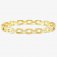 Nomination Pretty Bangles Gold plated & White CZ Bangle