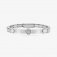 Nomination Trendsetter Stainless Steel CZ Pave Heart Bracelet
