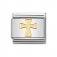 Nomination 18ct Gold Cross Charm.