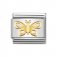 Nomination 18ct Gold Butterfly Charm.