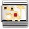 Nomination 18ct Gold & Enamel Drums Charm