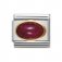 Nomination 18ct Gold Oval shaped Natural Ruby Charm