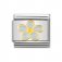 Nomination Classic Enamel Forget-me-nots Charm 18ct Gold