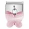 Nomination Crystal Faceted Pink Butterfly Charm.