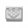 Nomination Silver Shine Cubic zirconia Heart Classic Charm