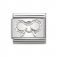 Nomination Silver Shine Bow Relief Charm