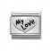 Nomination Silver My Love Heart Charm