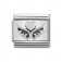 Nomination Silver Heart Wings Charm.