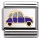 Nomination18ct Gold Purple Hippie Car