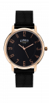 Limit Gents Black Dial Mesh Bracelet Watch