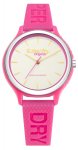 Superdry Fluoro White Dial & Pink Strap Watch